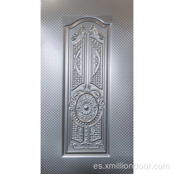 Panel de puerta de acero de diseño elegante